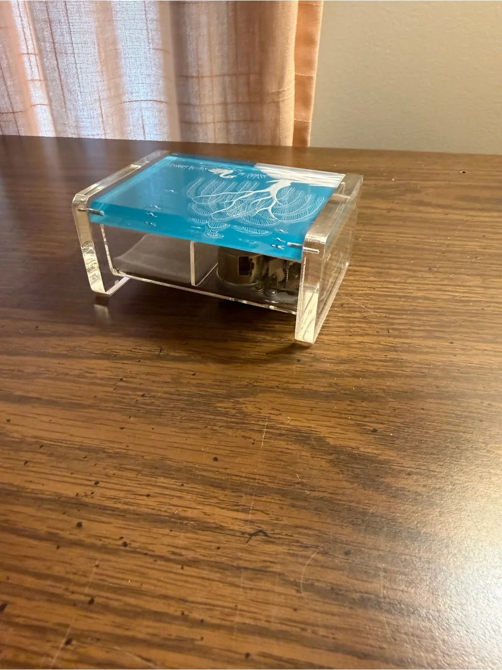 Acrylic Trinket Music Box - Swan Lake Theme